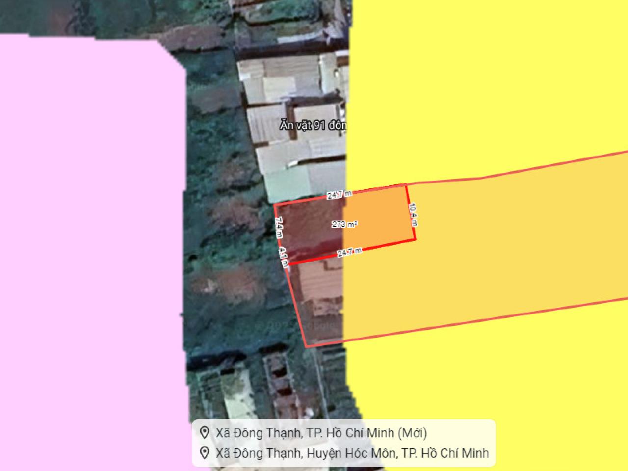Đất HXM 277m2, Vuông – Bùi Công Trừng HM - Ảnh 4